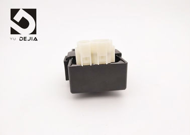 White Round Plug Motorcycle Cdi Unit , 6 Pin Cdi Ignition Box For Loncin Zongshen CB200